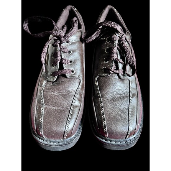 Lugz-Mens Gridlock Brown Leather Shoes MGDL-200 Sz 12 Lace Up - Picture 3 of 13